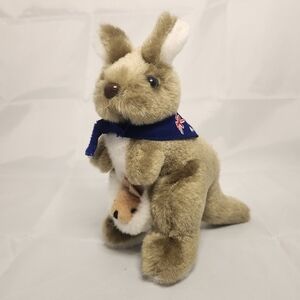 7” Made in Australia Kangaroo Plush Stuffed Animal